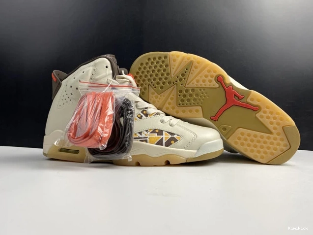 (2020) Trendy Sail AIR CZ4152- 1094 Brown 6 Retro Jordan Quai54 0618
